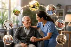 نگهداری تخصصی چگونه کیفیت زندگی سالمند را ارتقا می‌دهد؟